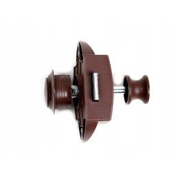 Bathroom lock, toilet, double-sided push buttons