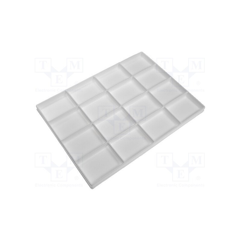 1 pcs x LICEFA - TE16-4 - Insert, A1-4/9BUNT,SK734, Kit: insert with 16 compartments