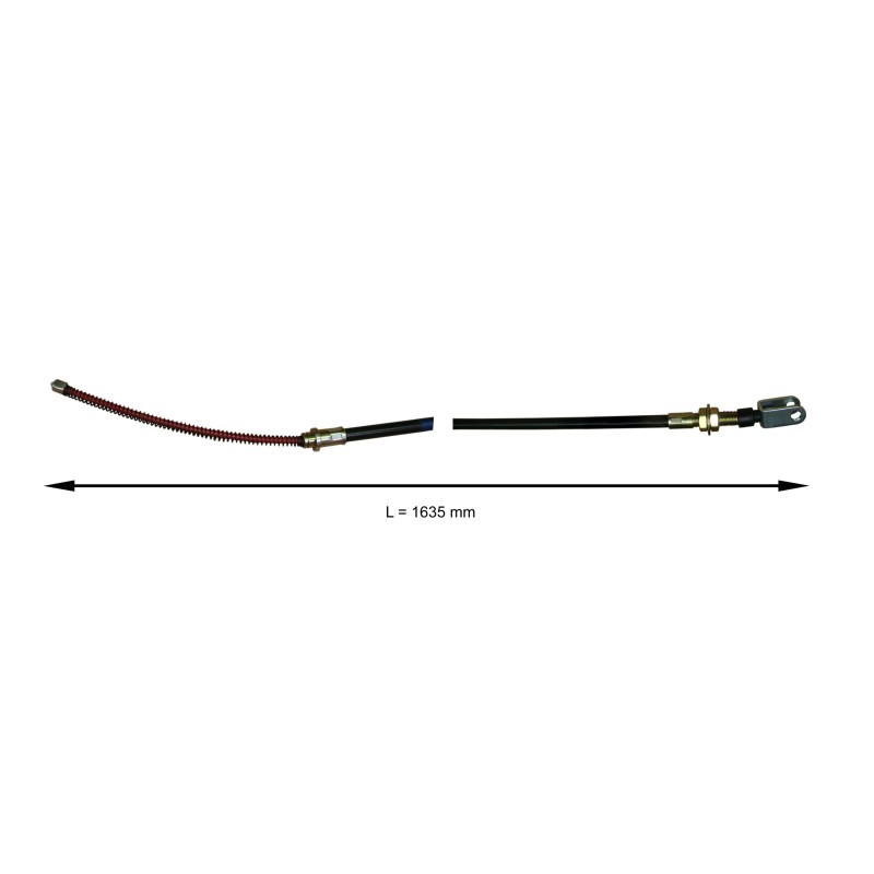 Brake cable right forklift toyota 7 8 fg fd