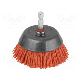 1 pcs x WOLFCRAFT - 1506000 - Cup brush, 65mm, Mounting: 1/4',hexagonal, wire