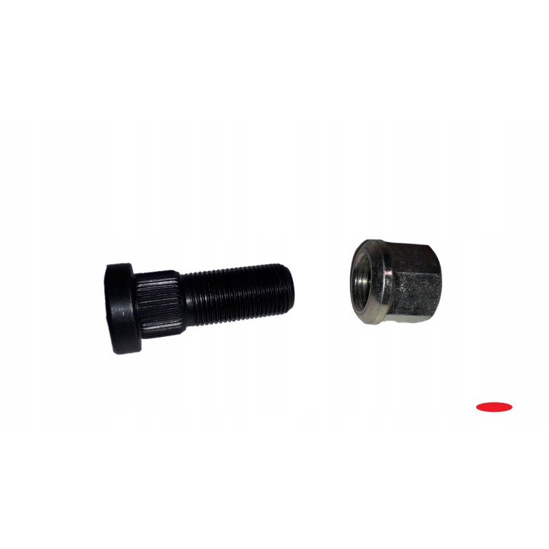 Wheel stud with nut for Linde forklift