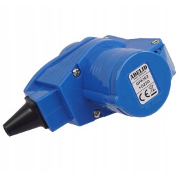 Angle socket 16a 230v camping adapter 3p