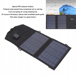 7w 5v foldable solar charger portable