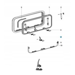 Dometic s7 window handle c7 lock camper window lock