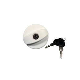 Universal white water filler cap with keys