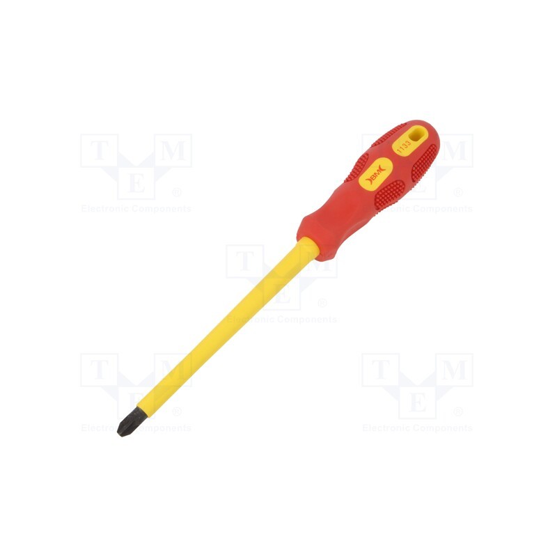 1 pcs x BM GROUP - BM1133 - Screwdriver, insulated, Pozidriv®, PZ3, Blade length: 150mm