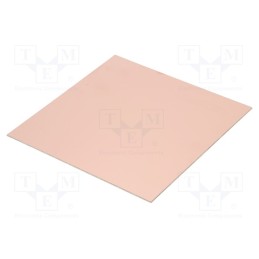 1 pcs x RADEMACHER - 611-7 - Laminate, FR4,epoxy resin, 1.6mm, L: 200mm, W: 200mm, double sided