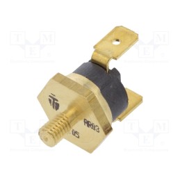 1 pcs x TOMIC - AR03.130.05-W3-S2 - Sensor: thermostat, SPST-NC, 130°C, 16A, 250VAC, connectors 6,3mm