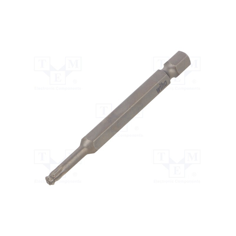 1 pcs x WIHA - 32419 - Screwdriver bit, spherical,Torx®, T20, Overall len: 70mm