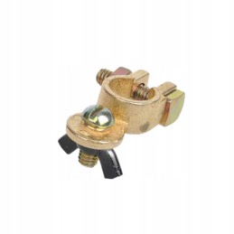 Battery terminal minus brass with butterfly