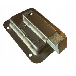 Lock handle closing container door box