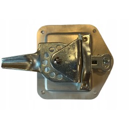 Lock handle closing container door box