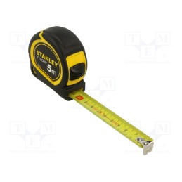 1 pcs x STANLEY - 1-30-697 - Measuring tape, L: 5m, Width: 19mm, Class: II
