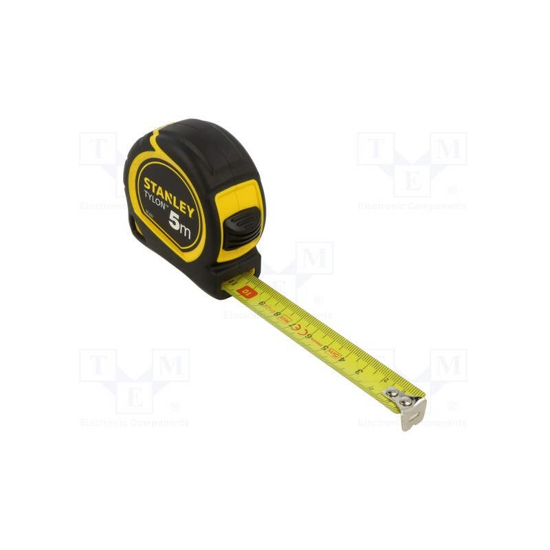 1 pcs x STANLEY - 1-30-697 - Measuring tape, L: 5m, Width: 19mm, Class: II