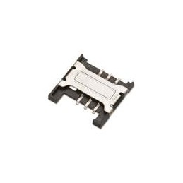 1 pcs : 693012040811 - Memory Card Connectors WR-CRD Mini SIM Card 6Pin Hinge