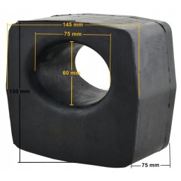 Suspension cushion for the R series stroller