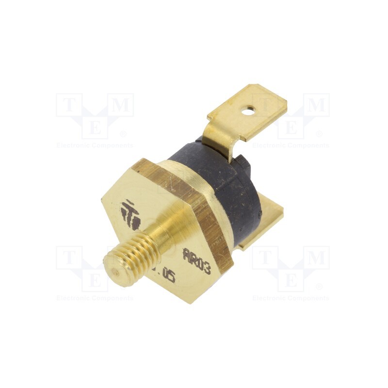 1 pcs x TOMIC - AR03.180.05-W3-S2 - Sensor: thermostat, SPST-NC, 180°C, 16A, 250VAC, connectors 6,3mm