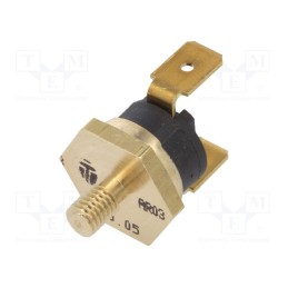 1 pcs x TOMIC - AR03.60.05-W3-S2 - Sensor: thermostat, SPST-NC, 60°C, 16A, 250VAC, connectors 6,3mm