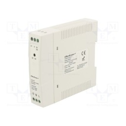 1 pcs x QOLTEC - 50906 - Power supply: switched-mode, for DIN rail, 10W, 12VDC, 0.83A, IP20