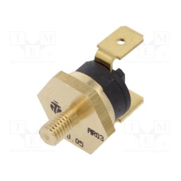 1 pcs x TOMIC - AR03.70.05-W3-S2 - Sensor: thermostat, SPST-NC, 70°C, 16A, 250VAC, connectors 6,3mm