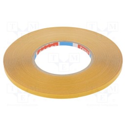 1 rol x TESA - 04970-00007-00 - Tape: fixing, W: 6mm, L: 50m, Thk: 225um, double-sided, white, 20%