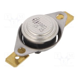1 pcs x TOMIC - AR03.85.05-W1-S3 - Sensor: thermostat, SPST-NC, 85°C, 16A, 250VAC, connectors 6,3mm