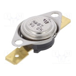 1 pcs x TOMIC - AR03.90.05-W1-S3 - Sensor: thermostat, SPST-NC, 90°C, 16A, 250VAC, connectors 6,3mm