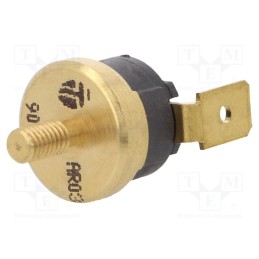 1 pcs x TOMIC - AR03.90.05-W3-S1 - Sensor: thermostat, SPST-NC, 90°C, 16A, 250VAC, connectors 6,3mm