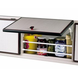 Safety bar for refrigerator, cabinets, 2 pcs