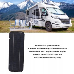 Solar panel kit 6w 12v type c multi interface safe with 77