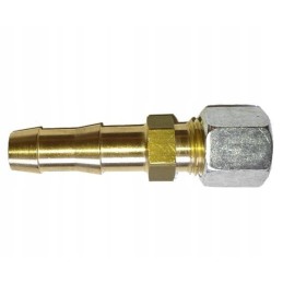 Gok 8mm steel pipe adapter for 10mm hose