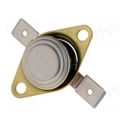 1 pcs x TOMIC - AR33.130.05.W1-S3 - Sensor: thermostat, NC, 130°C, 16A, 250VAC, connectors 6,3mm, ±15°C