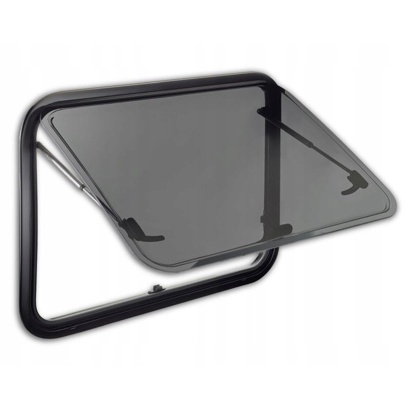 Hinged window in aluminum frame S7P 750x465mm