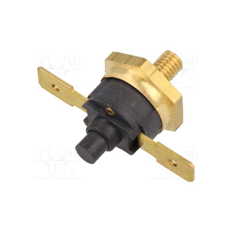 1 pcs x TOMIC - AR33.90.05.W1-S2 - Sensor: thermostat, NC, 90°C, 16A, 250VAC, connectors 6,3mm, ±15°C