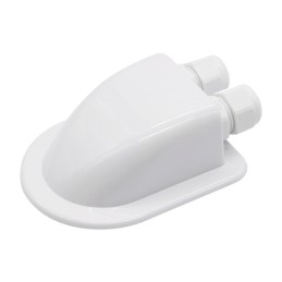 PVC panel grommet adapter