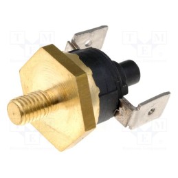 1 pcs x TOMIC - AR33.90.05.W3-S2 - Sensor: thermostat, NC, 90°C, 16A, 250VAC, connectors 6,3mm, ±15°C