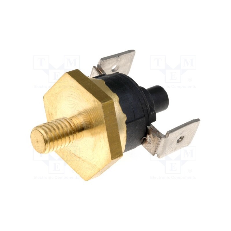 1 pcs x TOMIC - AR33.90.05.W3-S2 - Sensor: thermostat, NC, 90°C, 16A, 250VAC, connectors 6,3mm, ±15°C