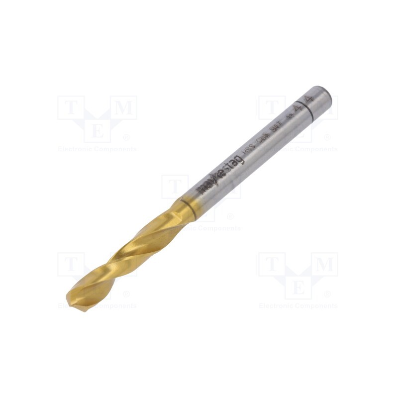 1 pcs x ALPEN-MAYKESTAG - 90700440100 - Drill bit, for metal, Ø: 4.4mm, L: 58mm, Working part len: 24mm