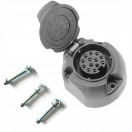 13 pin trailer socket with plastic screws