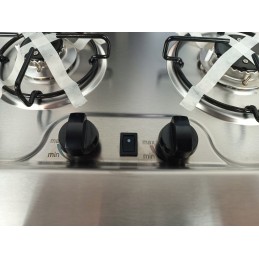 Carbest camper stove with sink, left side