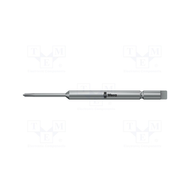 1 pcs x WERA - 5135270001 - Screwdriver bit, Phillips, Mounting: halfmoon 4mm