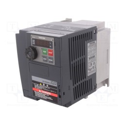 1 pcs x TOSHIBA - VFS15-4007PL1-W1 - Vector inverter, 0.75kW, 3x380VAC, 3x380÷500VAC, 0÷10V, VFS15