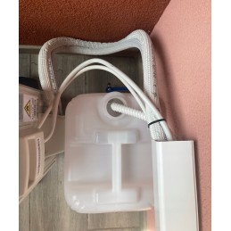 Water bank container with tap, metal, 20 liters