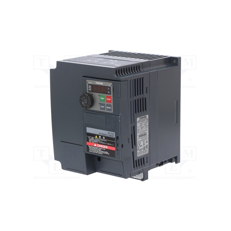 1 pcs x TOSHIBA - VFS15-4022PL1-W1 - Vector inverter, 2.2kW, 3x380VAC, 3x380÷500VAC, 0÷10V, VFS15