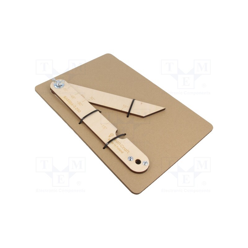 1 pcs x LeanCraft - KASEDA-3-290-N - Try square, L: 290mm, adjustable