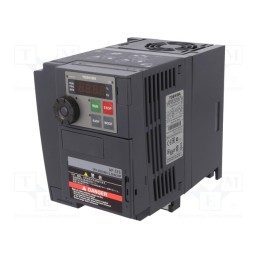 1 pcs x TOSHIBA - VFS15S-2022PL-W1 - Vector inverter, Max motor power: 2.2kW, Usup: 200÷230VAC, VFS15