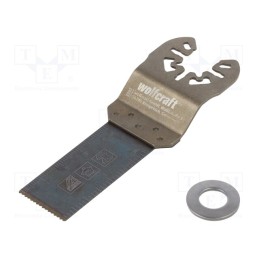 1 pcs x WOLFCRAFT - 3987000 - Blade, for multitools,wood,drywall,plastic, bimetal, 22mm