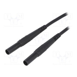 1 pcs x STu00c4UBLI - 66.9391-10021 - Test lead, 32A, banana plug 4mm,both sides, insulated, Len: 1m