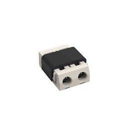 1 pcs : 695402300222 - Lighting Connectors WR-LECO Series 4mm AWG 20-18 2P Horizontal SMT Ivory