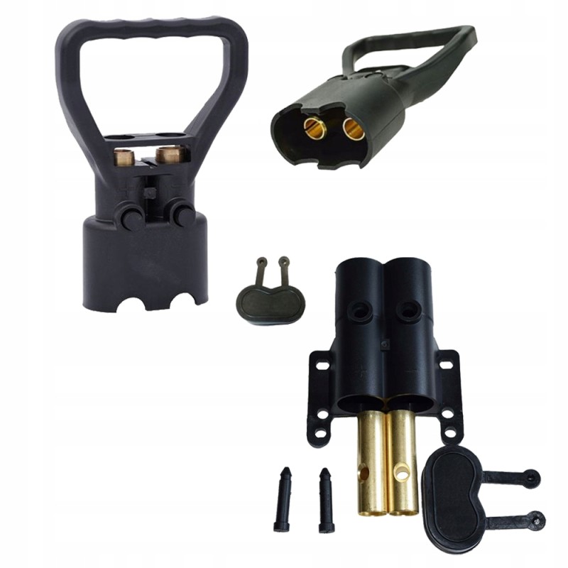 300a 2 pin high current charging socket plug